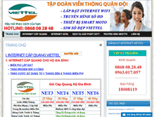 Tablet Screenshot of capquangviettelhcm.net